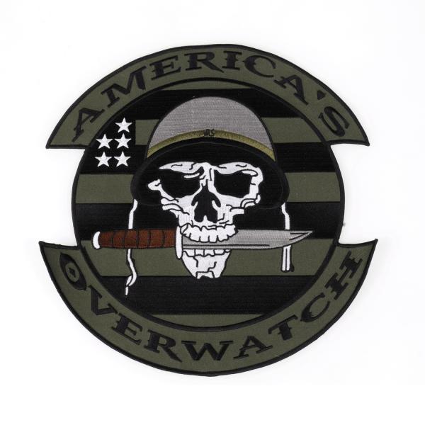 Iron On Custom Embroidery Patch , Clothing Chenille Embroidered Letter Patches