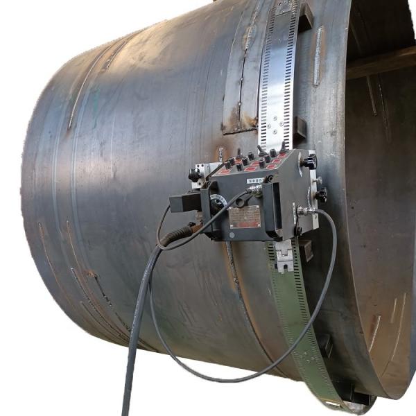 半自動制御タンクシーム溶接機と手頃なタンク建設
