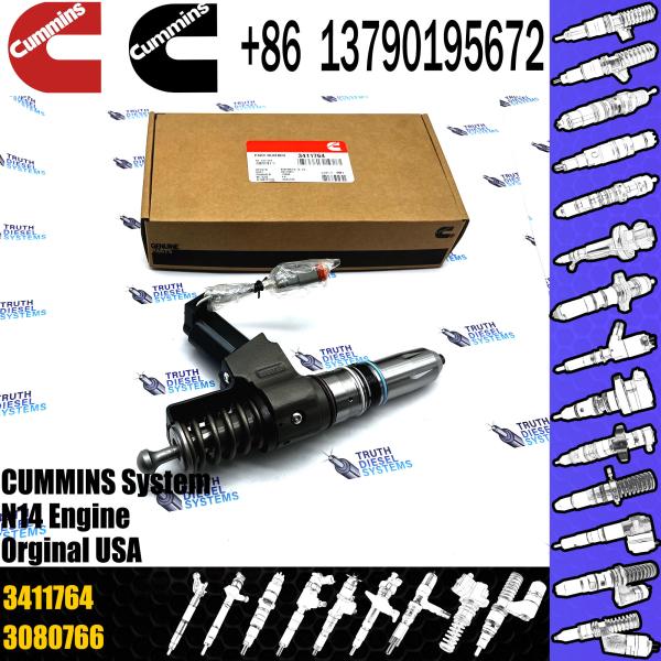 Pièces détachées pour moteur diesel Injecteur de carburant 3411764 3411767 pour moteur Cummins N14