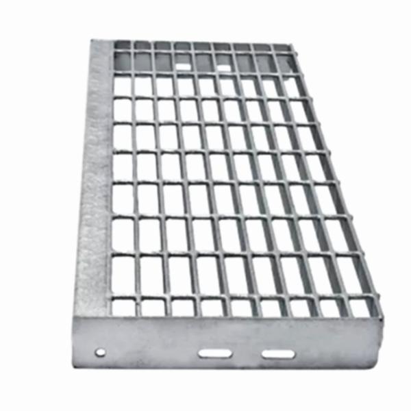 1.5mm Hot Dipped Galvanized Checker Plate Nosing Stair Treads And Walkway