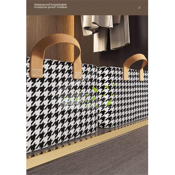 Storage Convenience Newest Fashinable Fabric Storage Organizer With Reinforced Handle