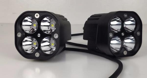 IP67 Waterproof 40W LED Vehicle Work Light for Auto / Motorcycle 3200lm