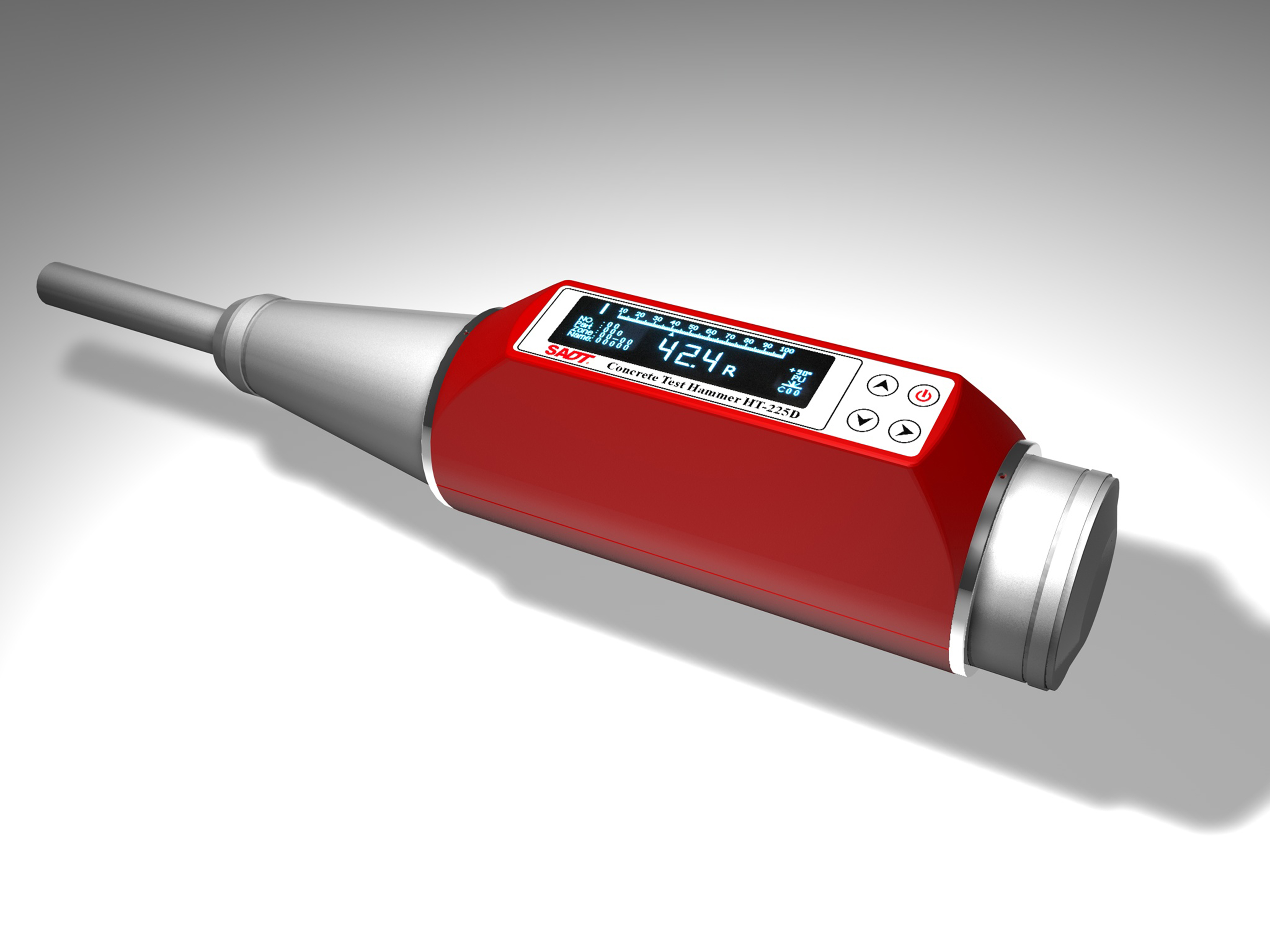 Интегрированный молоток HT-225D цифров Шмидта с опционным microprinter