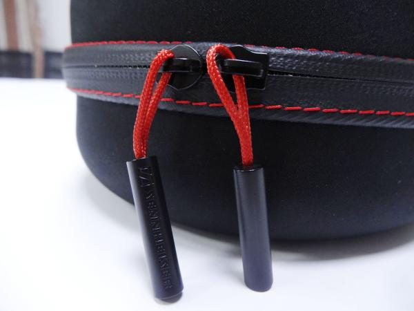 Compartimento à prova de choque Mesh Pocket de EVA Headphone Case With Separate