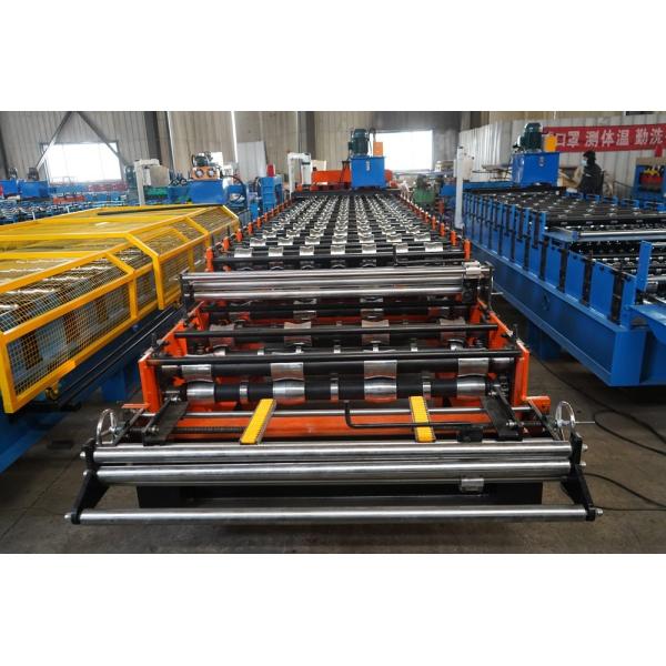 Metal Ibr Roof Double Layer Roof Roll Forming Machine With High Strength Press
