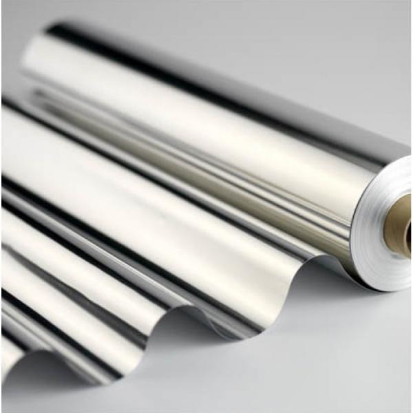 Household Food Aluminium Foil Packaging , 8011 Alloy Aluminum Foil Jumbo Roll