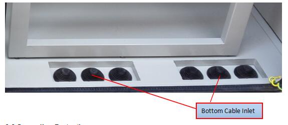 Gabinete integrado al aire libre de la estación base de 3 compartimientos para el equipo y la batería de la instalación