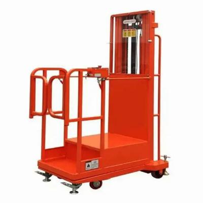 200kg Semi Electric Order Picker 2.7m 3.3m 4.0m 4.5m Warehouse Picker Lift