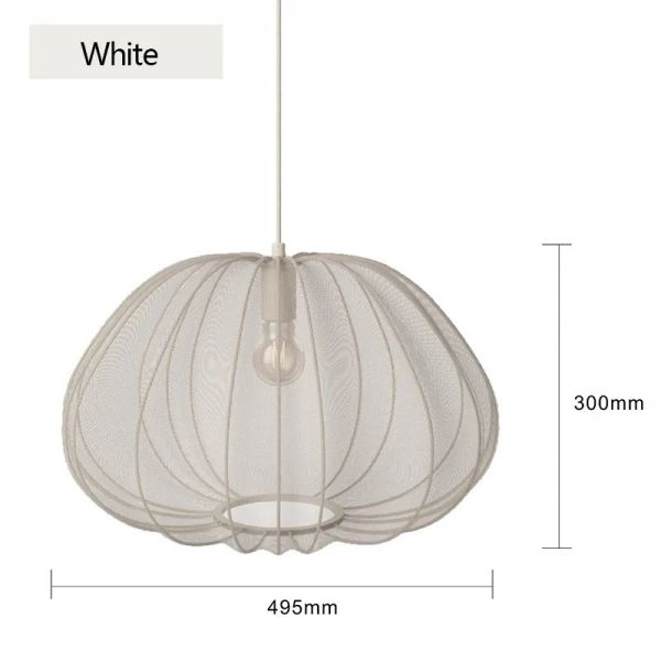 Nordic Designer Fabric Art Chandeliers Home Decor Retro Pendant Lamp (WH-VP-321)