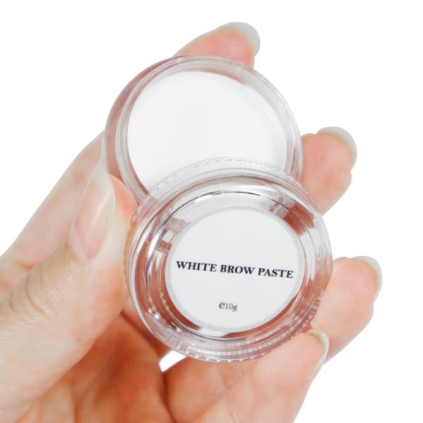 10g / piece Secure Eyebrow Microblading White Brow Paste Lip Design For Permanent Makeup