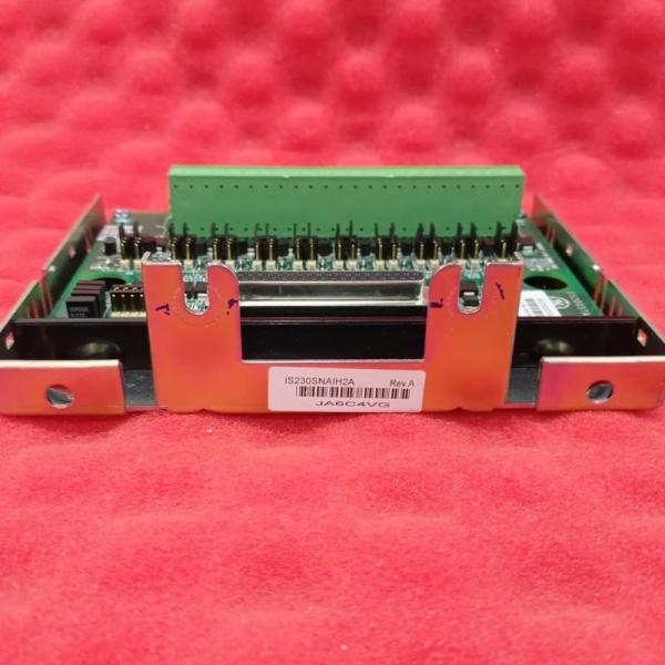 Module d'E/S analogique GE IS230SNAIH2A pour contrôle de turbine, montage sur rail DIN