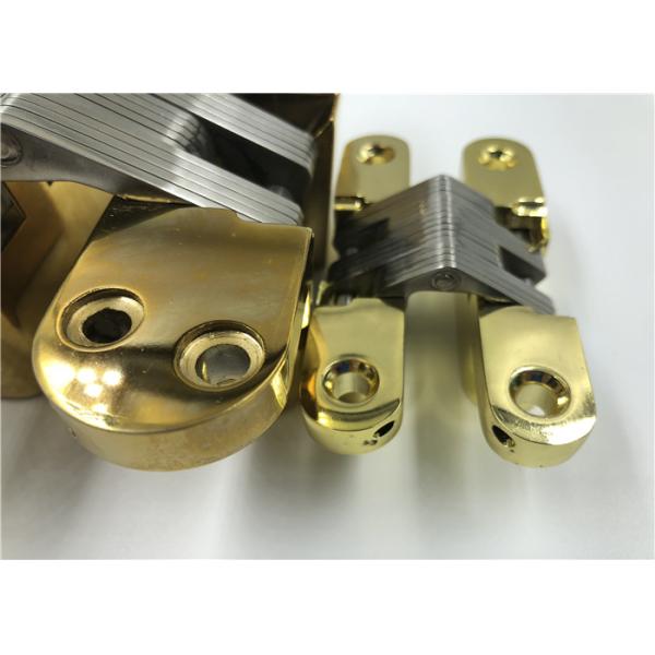 PVD ignifugan las bisagras encubiertas resistentes del soporte de la mortaja para la puerta de entrada