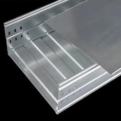 Industrial Galvanized Raceway Cable Tray Perforated Fire Rated 50mm
