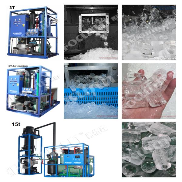 SUS304 Tube Ice Maker Machine for 5 Ton Tube Ice Manufacturing Plant Equipment