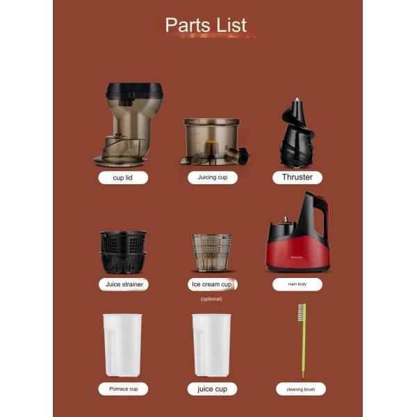 Commercial Vertical Juicer 220V Automatic Citrus Fruit Juice Extractor 43 Rpm Motor CX 150
