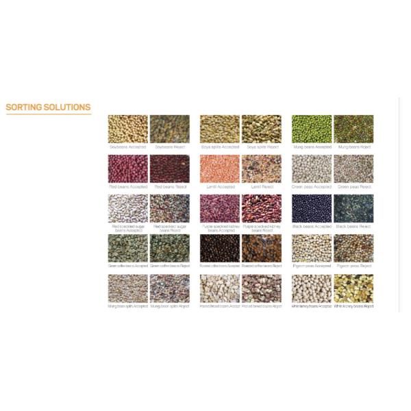 Установка сортировщицы цвета RGB пшеницы земледелия 3 парашютов легкая