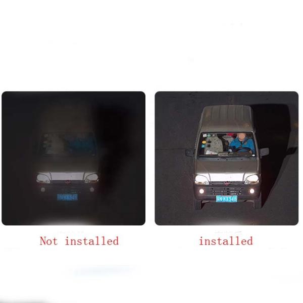 Aluminum Case 12V Solar Flashing Warning Lights 300J Anti Flare Flash