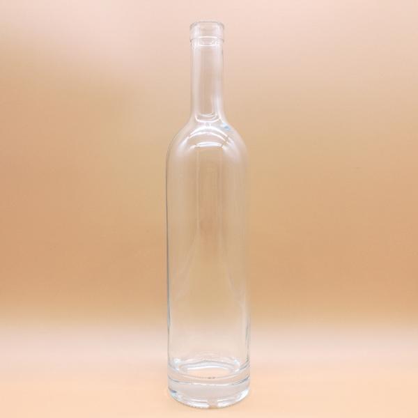 Customized 1000ml 750ml 700ml 500ml Glass Bottle for Liquor Vodka Gin Whiskey CE Standard