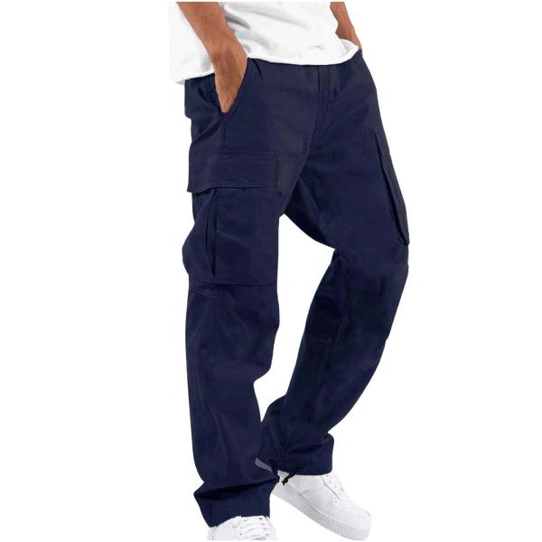 custom  Men's jeans pants Polyester Straight fit Pants with Zipper Closure