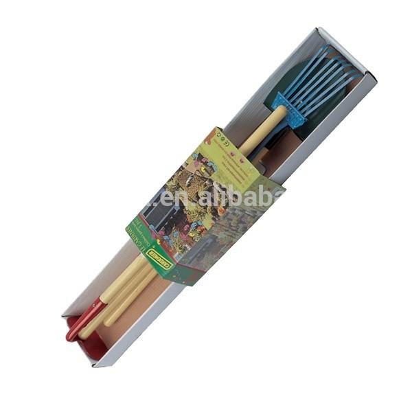 10pcs Garden Hand Tools Set with Long Wooden Handle Multifunctional and Customized Support