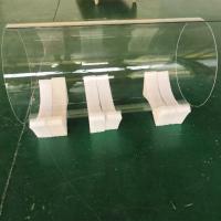 Tubo de difusión solar fotovoltaica de tubo de vidrio transparente de cuarzo de gran diámetro