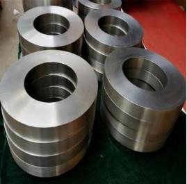 Anel forjado de titânio ASTM B348 Gr1 Gr2 Gr5 OD200~1100mm Altura 20-600mm
