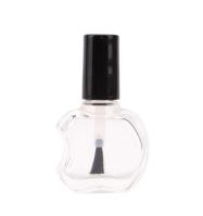 O vidro transparente do verniz para as unhas engarrafa os bens 15ml de empacotamento