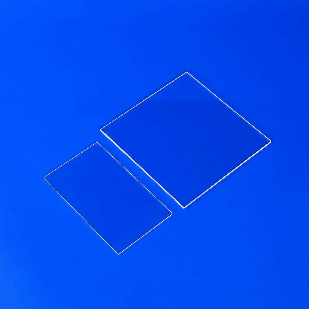 Custom Quartz Glass Round Clear Quartz Plate Quartz Window Wafer Plate