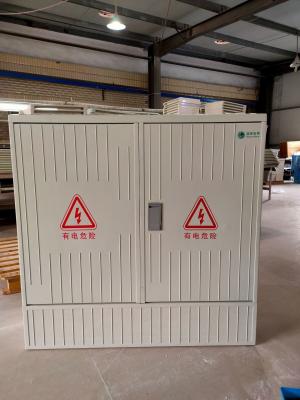 Poliéster estando livre IEC60947 da caixa do cerco da fibra de vidro da porta dobro - 1