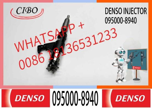 Factory Stock Genuine 095000-8940 Injector for Car Diesel Engine New Condition Common Rail RE530366 DZ100214 Model