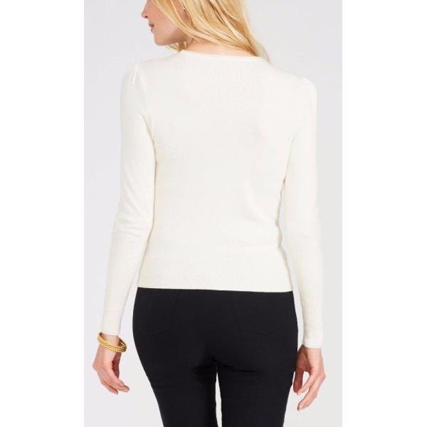 WOMEN'S 60% cotton/20% viscose/15% nylon/5% cashmere LONG SLEEVE CREW NECK PULLOVER KNITTED SWEATER