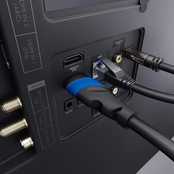 4K видео-аудио кабель с полным 19pin HMDI порта 24k позолоченный материал проводника