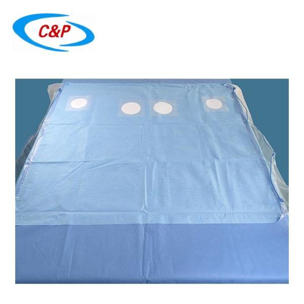 Pacote de cortinas de angiografia radial femoral impermeável para hospitais e clínicas