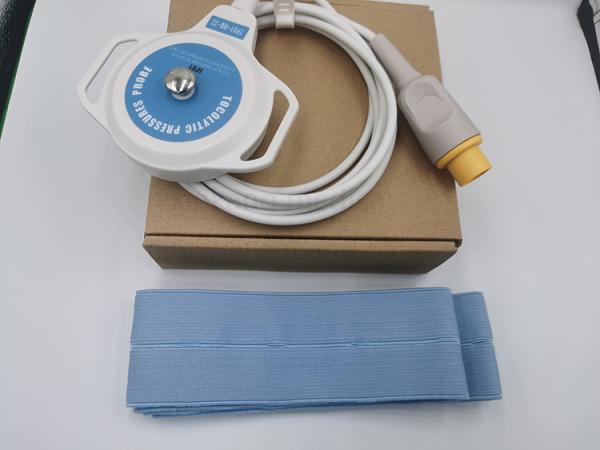 Round Fetal Transducer CBionics BPM-9000 TOCO Probe 3m