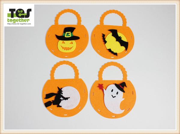 Halloween Bag / Decoration Props / Non-woven Children's Candy Bag / Pumpkin Bag Gift Bag / Arrangement Dress Up