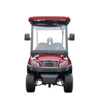 4 places voiture de golf électrique rouge avec batterie au lithium 3.7KW contrôleur de moteur Curtis Prix de gros