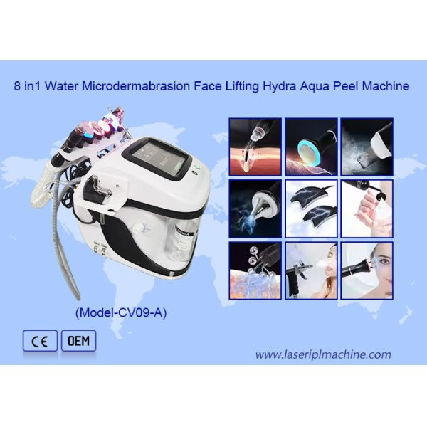 Facial Cleaning Blackhead Removal Aqua Jet Peel Oxygen Rf Hydro Microdermabrasion Machine