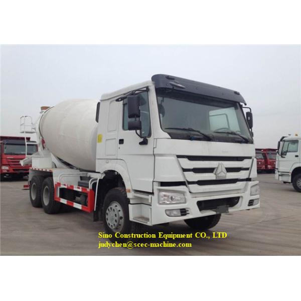 8m3 Self Loading Concrete Mixer Truck 371hp For Food / Beverage Factory