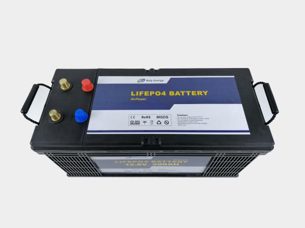 UN38.3 3000 dá um ciclo a bateria de 12V 200Ah Lifepo4 para o armazenamento de energia solar