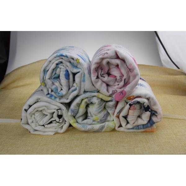 Multifunctional Newborn Baby Swaddle , Cotton Gauze Blanket All Natural