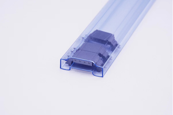IC tube capacitor packaging tube transparency packaging tube pvc anti static pipe