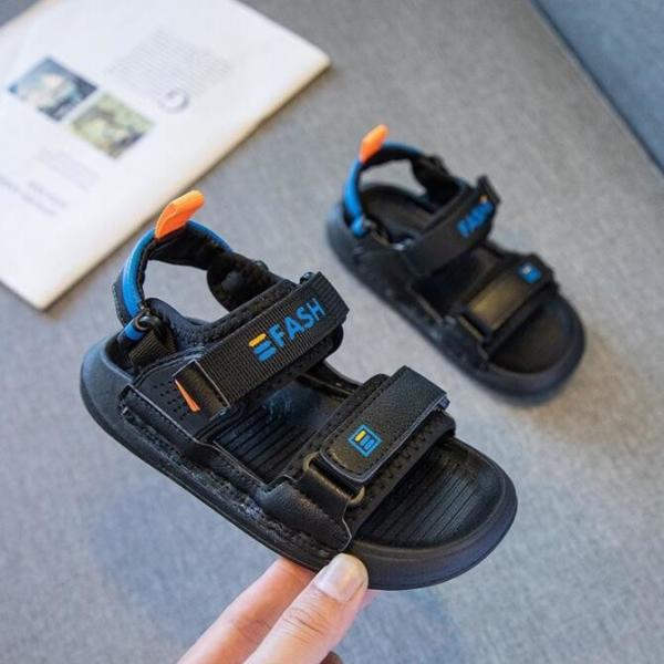 Boys Sandals Summer Beach Soft Sole Sandals Trendy Anti Slip And Wear Resistant Sandals