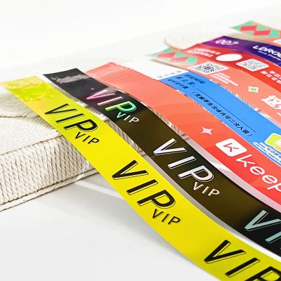 Pulseiras de papel Tyvek impermeáveis