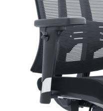 Moded Foam 45KG/M3 Mesh Back Computer Chair 2.5mm Steel Plate