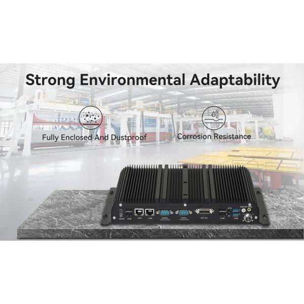 Intel Core Series Dual Ethernet Dual COM Mini PC Industrial без вентилятора с DDR4 32G