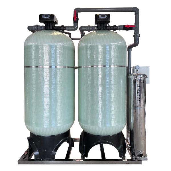 Unidad de ablandamiento y filtración de agua totalmente automática de 10 T/hora