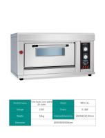 Forno a gás de panificação a GLP multifuncional Btu Dispositivo de tempo de alta eficiência de queima