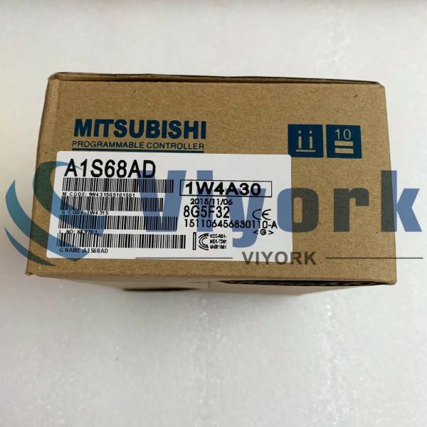 Mitsubishi A1S68AD Input Module 8 Point Analog 0-20 MA NEG 10-10 VDC NEW