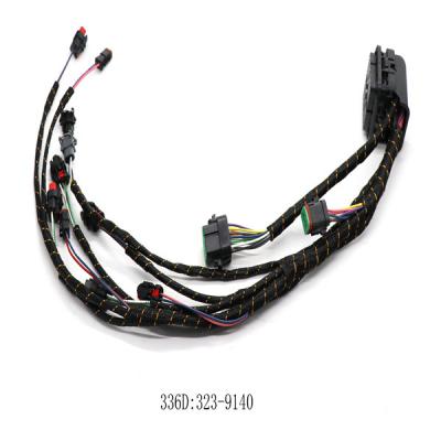 Cablagens do injetor de combustível das cablagens 323-9140 do motor de E336D