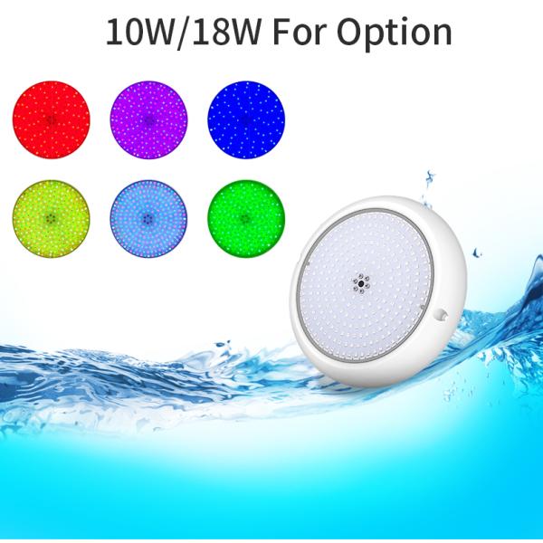 Свет бассейна СИД управлением DMX с RGB DC12V 24V 10W